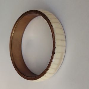 Bangle with Copper & Celluloid Accents